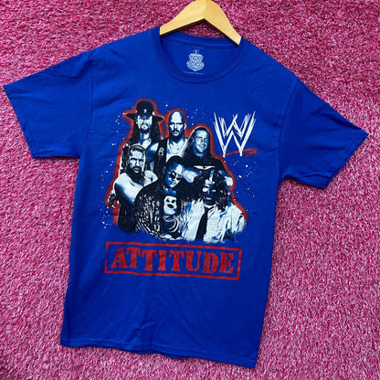 WWE Attitude Era  Graphic Design T-shirt Small