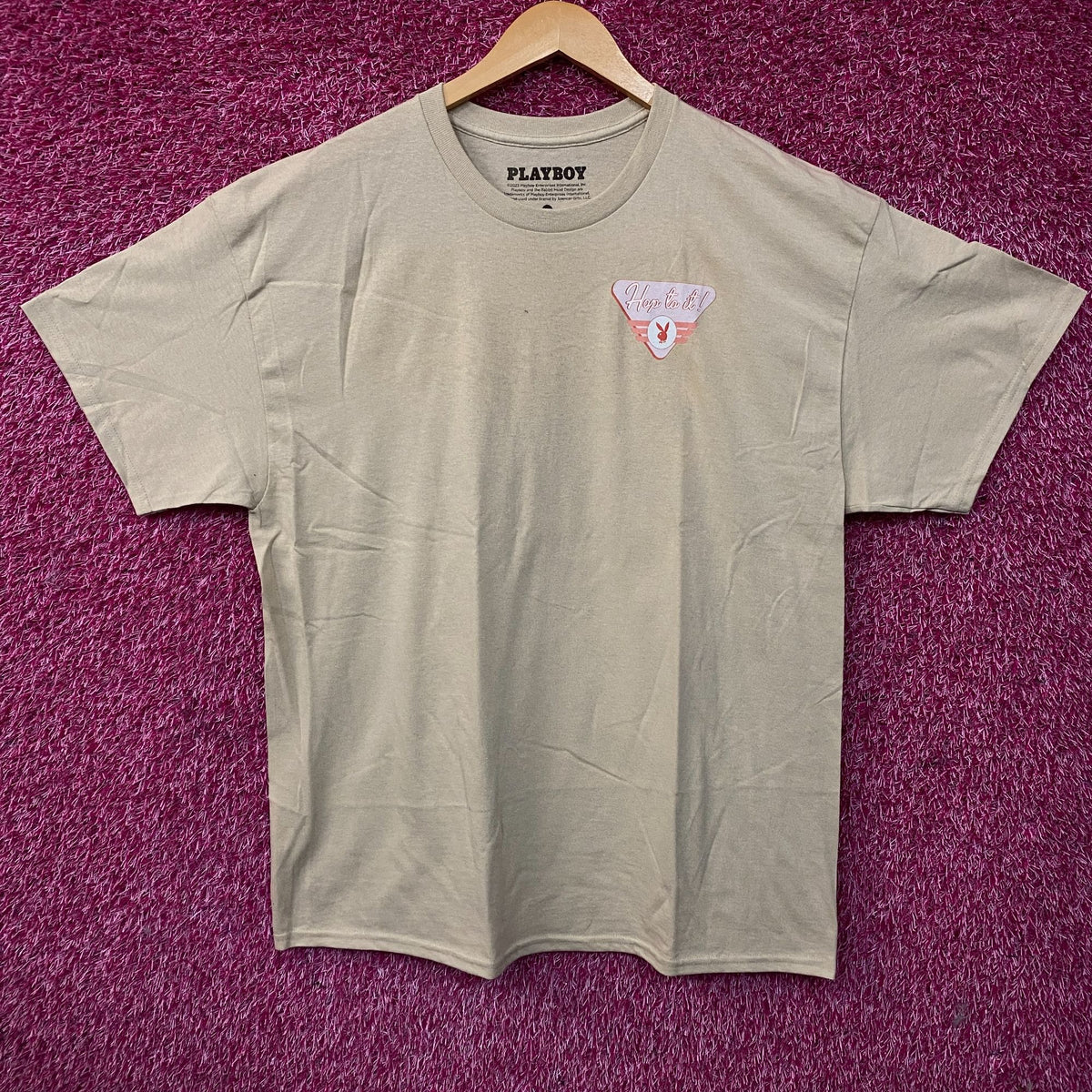Playboy "Hop To It" Retro Graphic T-Shirt XL