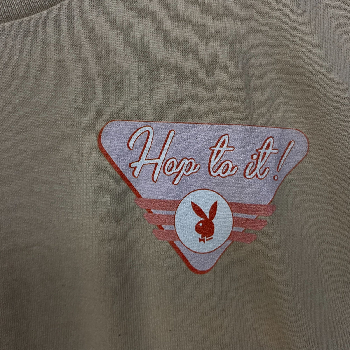 Playboy "Hop To It" Retro Graphic T-Shirt XL