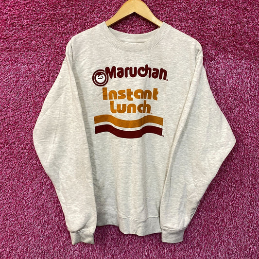 Maruchan Instant Lunch Ramen Noodle Cups Promo Crewneck M