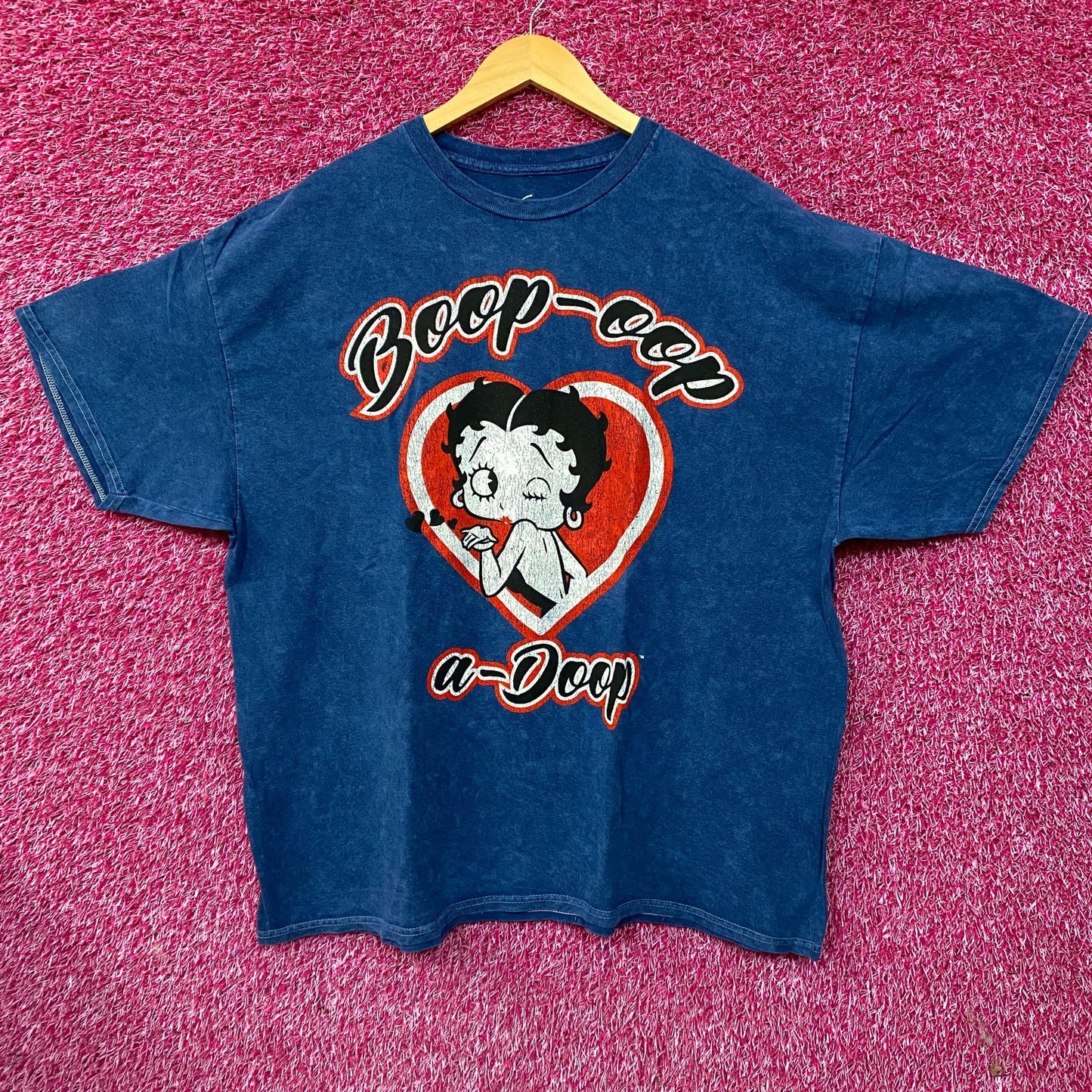 Betty Boop Boop-Oop-A-Doop Heart T-Shirt XL