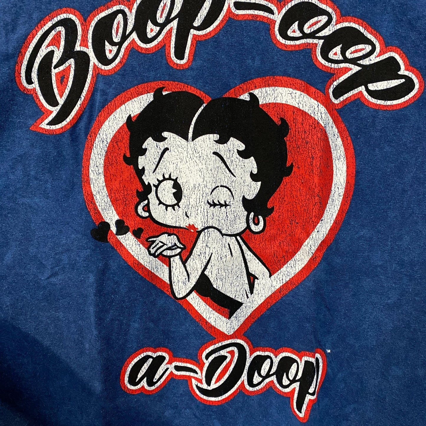 Betty Boop Boop-Oop-A-Doop Heart T-Shirt XL