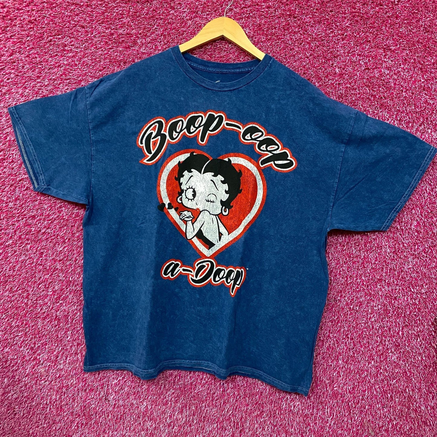 Betty Boop Boop-Oop-A-Doop Heart T-Shirt XL