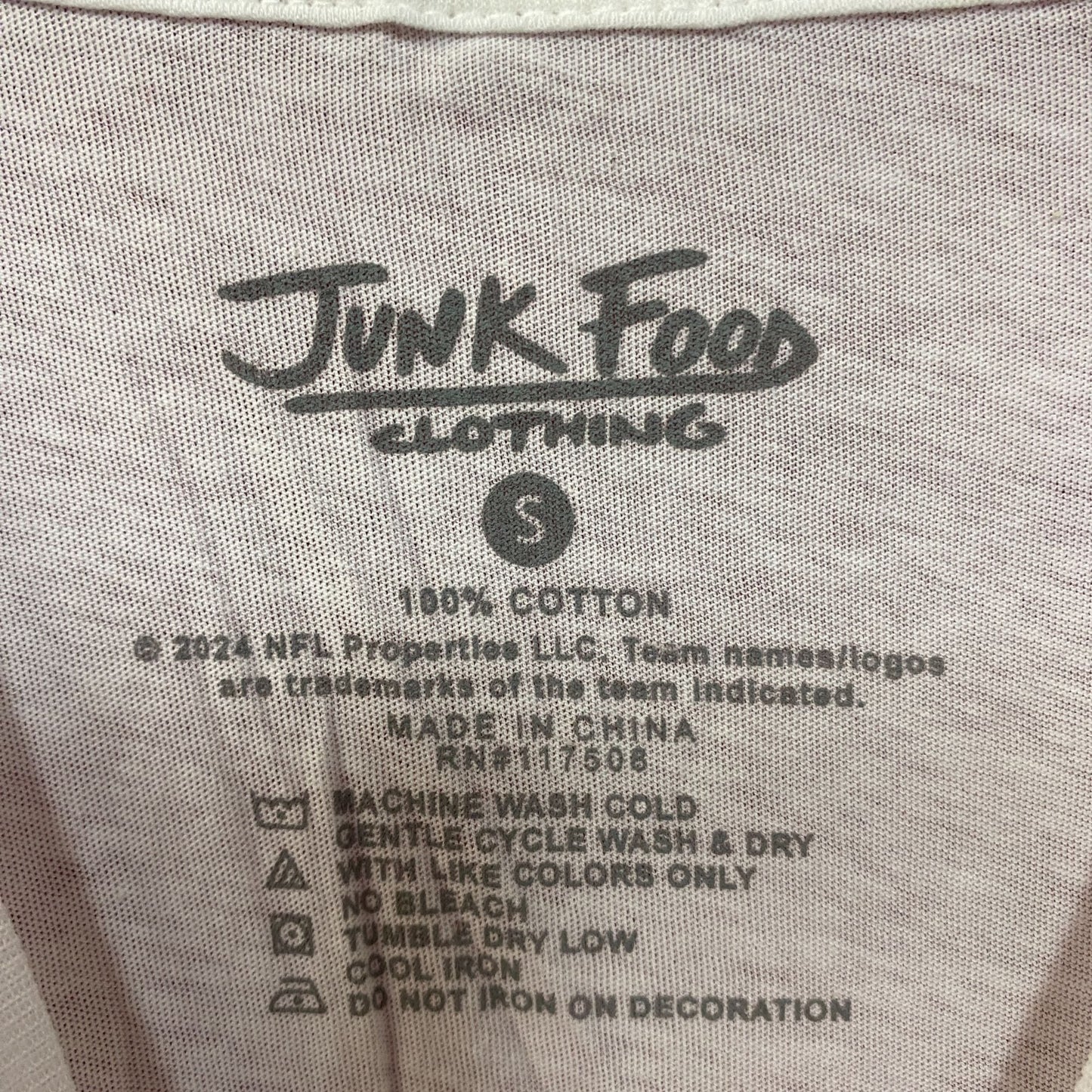 Junk Food NFL Green Bay Packers Cropped Sleeveless T-Shirt Small