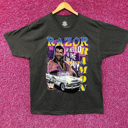 WWE Razor Ramon Say Hello To The Bad Guy T-Shirt Large