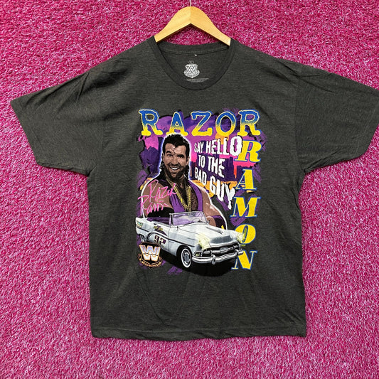 WWE Razor Ramon Say Hello To The Bad Guy T-Shirt Large