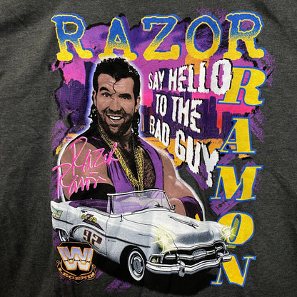 WWE Razor Ramon Say Hello To The Bad Guy T-Shirt Large