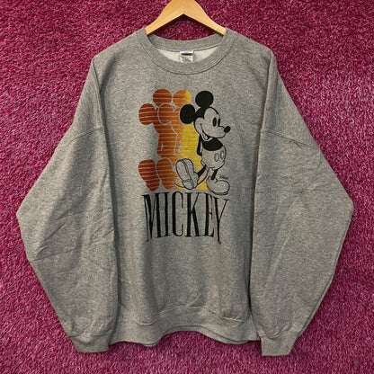 Junk Food x Disney Mickey Mouse Shadow Graphic Crewneck Sweatshirt 2XL