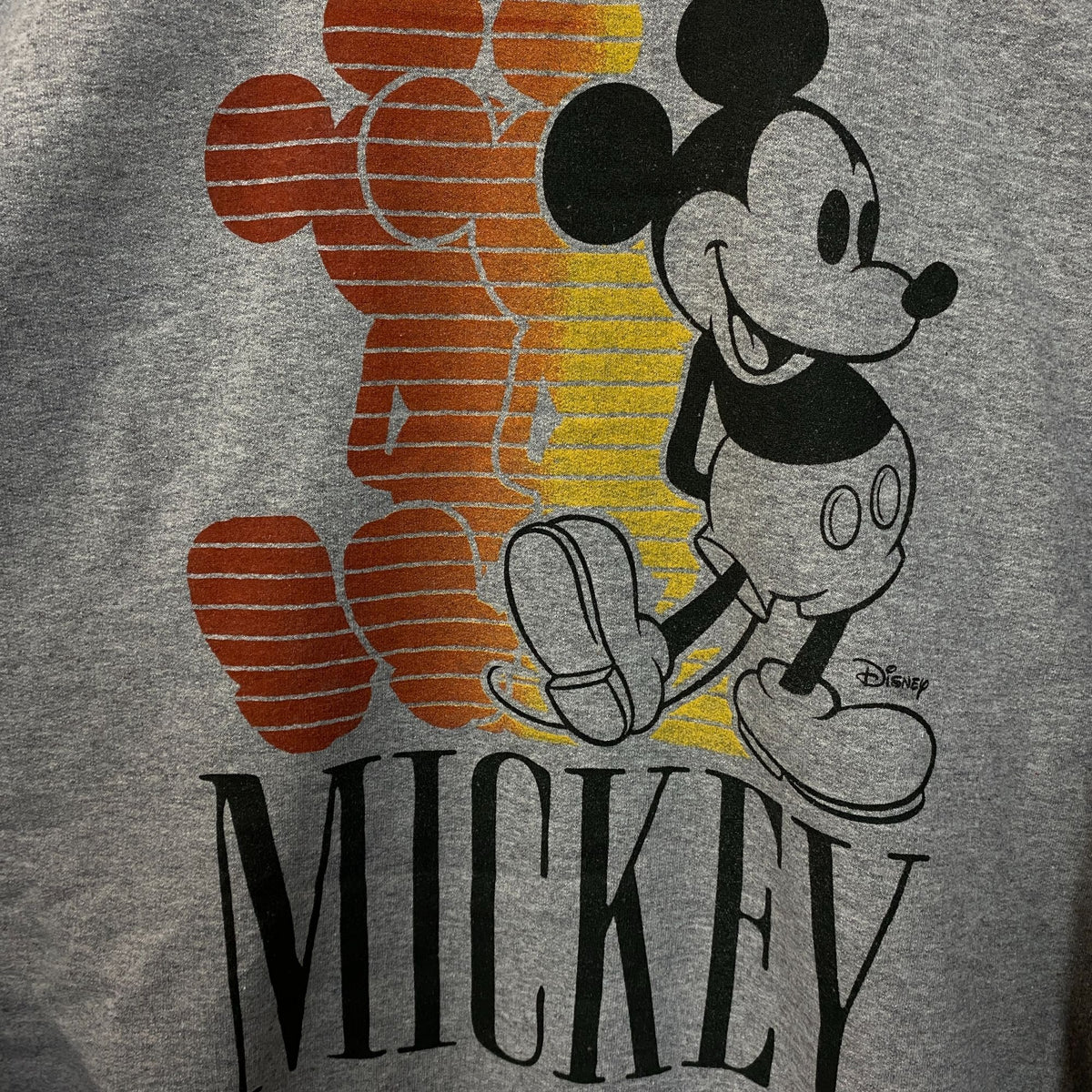 Junk Food x Disney Mickey Mouse Shadow Graphic Crewneck Sweatshirt 2XL