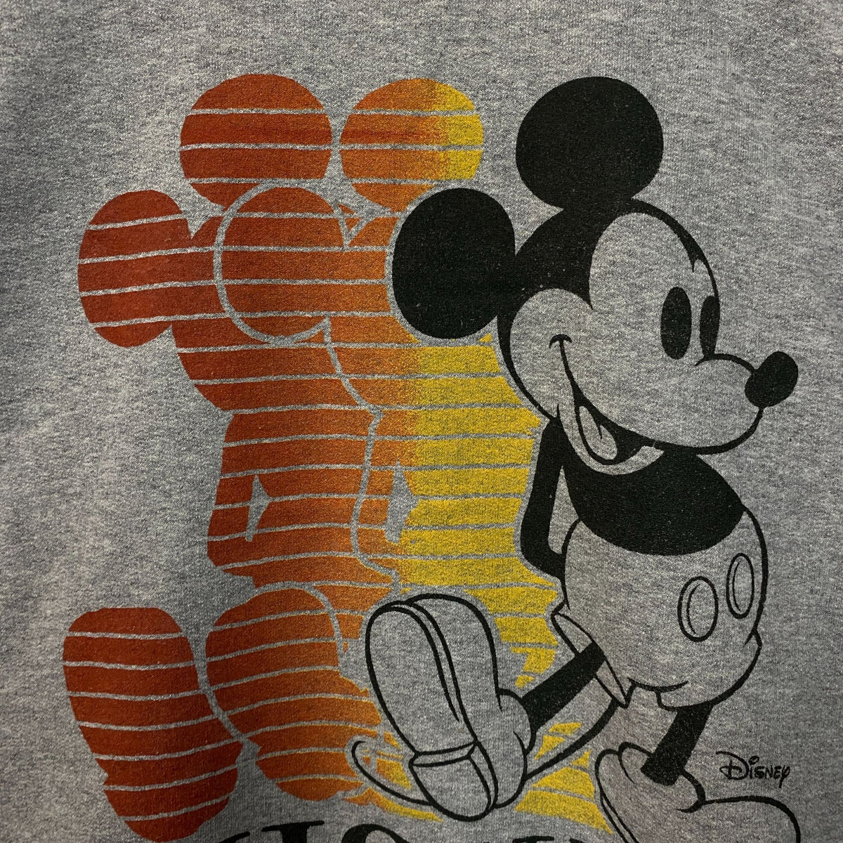 Junk Food x Disney Mickey Mouse Shadow Graphic Crewneck Sweatshirt 2XL