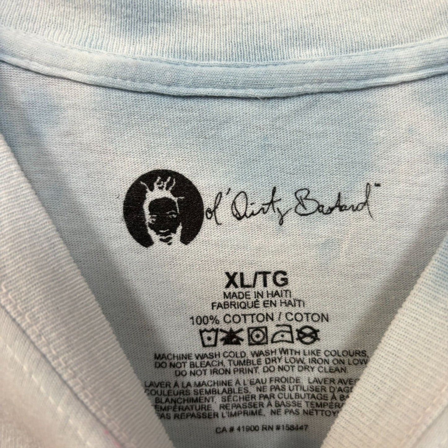 Ol Dirty Bastard 1995 Return to 36 Chambers Rap Tie Dye XL