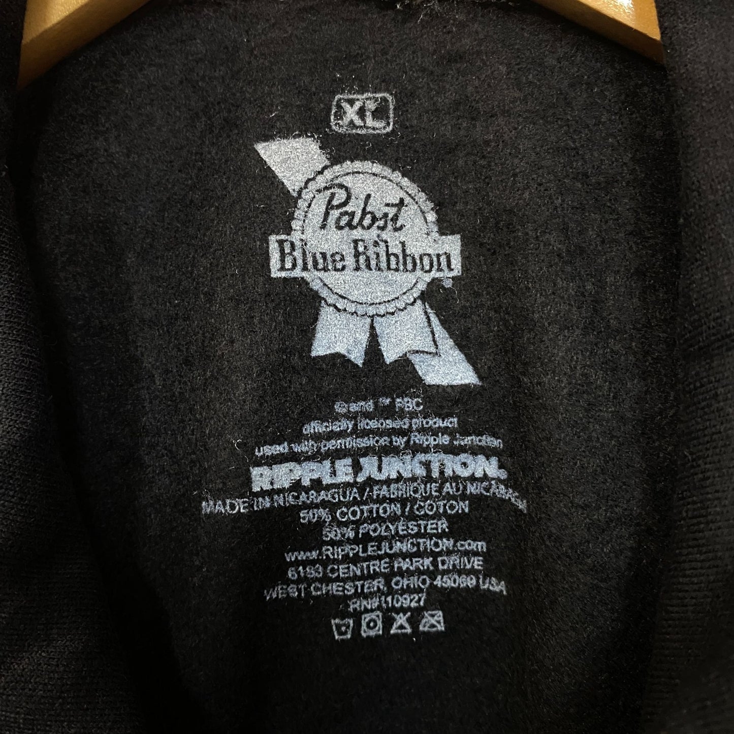 Pabst Blue Ribbon Racing Since 1844 Hoodie XL