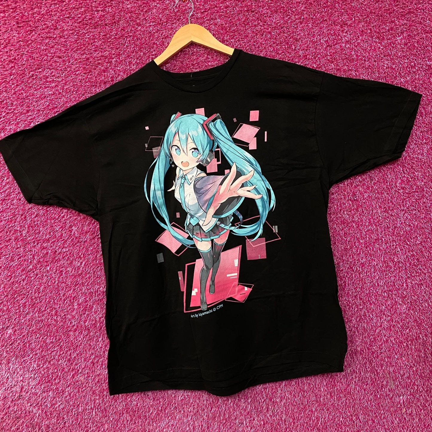 Hatsune Miku "Called Back" Anime Vocaloid T-shirt 2XL