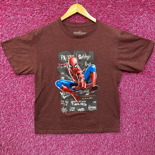Marvel Spider-Man Far From Home Graphic Design T-Shirt XL