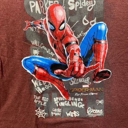 Marvel Spider-Man Far From Home Graphic Design T-Shirt XL