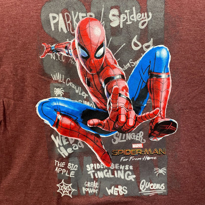 Marvel Spider-Man Far From Home Graphic Design T-Shirt XL