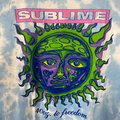 Sublime "40oz to Freedom" Tie-Dye T-Shirt Medium