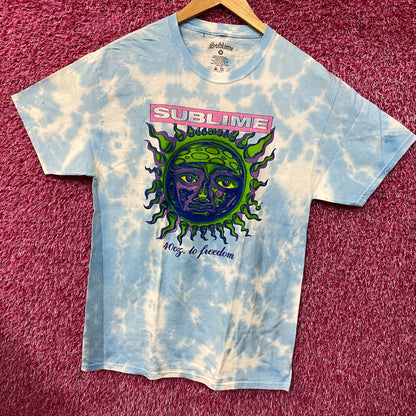 Sublime "40oz to Freedom" Tie-Dye T-Shirt Medium