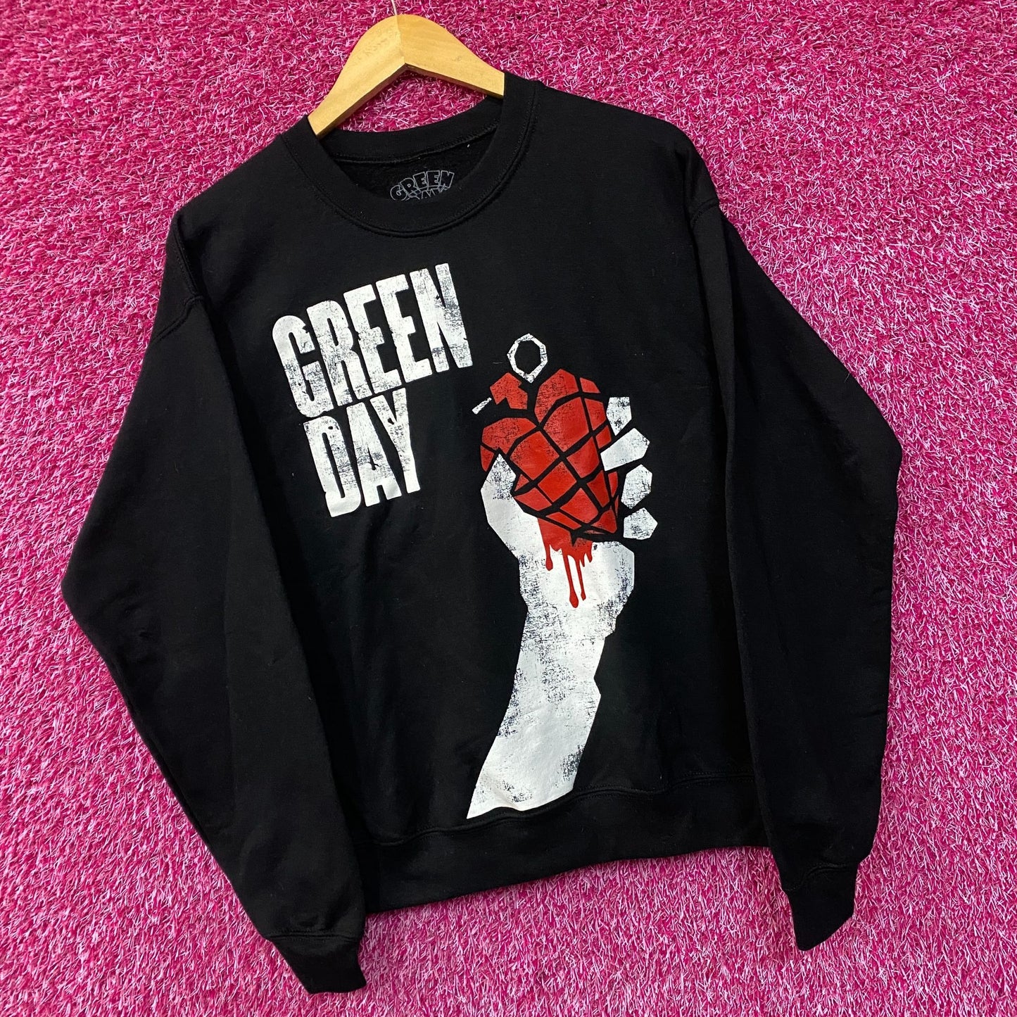 Green Day American Idiot Sweatshirt Medium