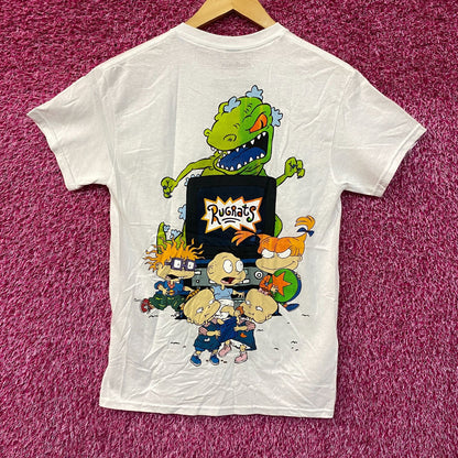 Nickelodeon Rugrats and Reptar Graphic Design T-Shirt Small