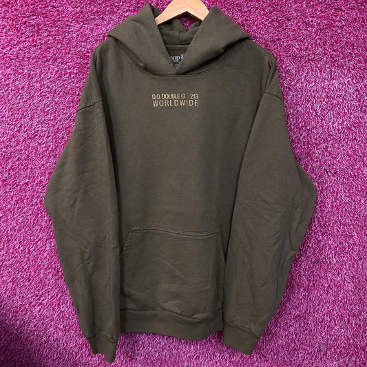 Snoop Dogg D.O. Double G 213 Worldwide Hoodie size XL