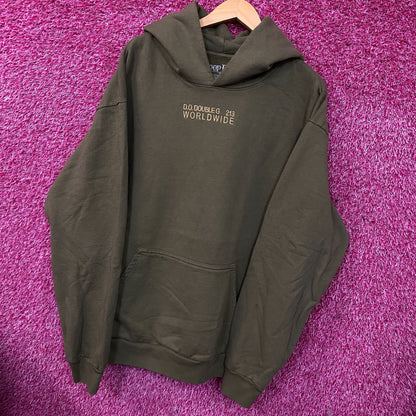 Snoop Dogg D.O. Double G 213 Worldwide Hoodie size XL