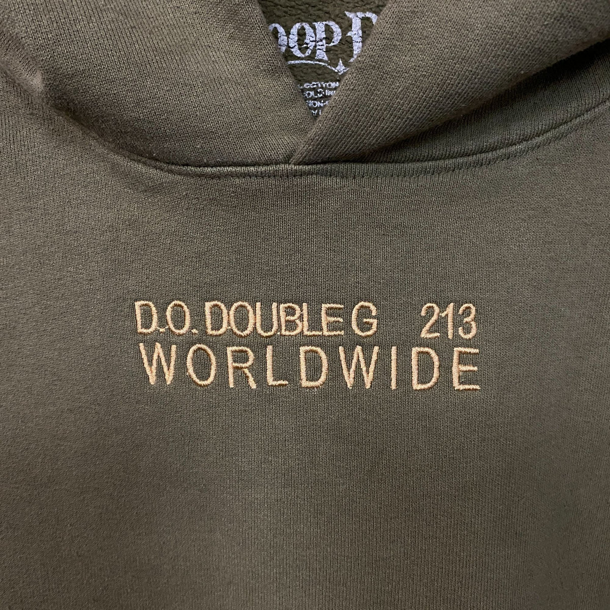 Snoop Dogg D.O. Double G 213 Worldwide Hoodie size XL