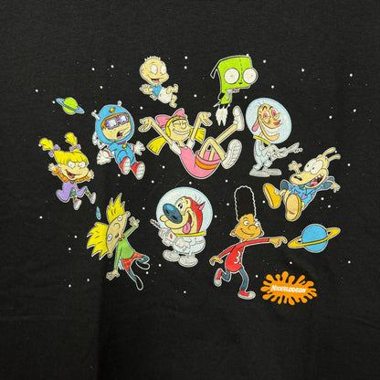 The Best of Nicktoons in Outer Space Nickelodeon Tee M