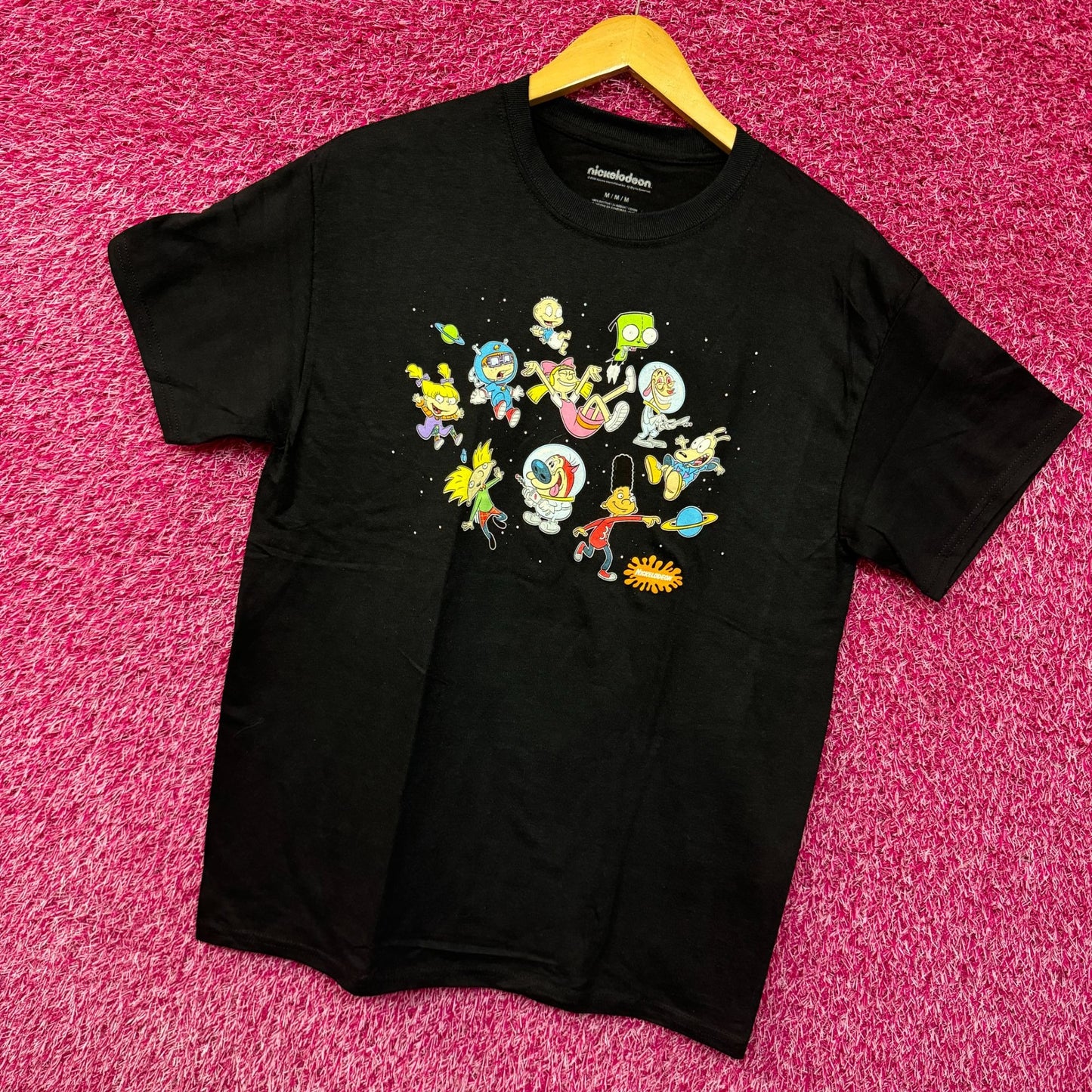 The Best of Nicktoons in Outer Space Nickelodeon Tee M