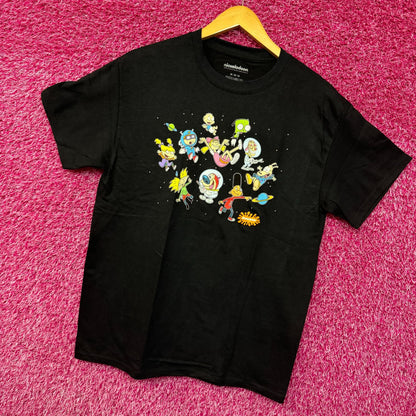 The Best of Nicktoons in Outer Space Nickelodeon Tee M