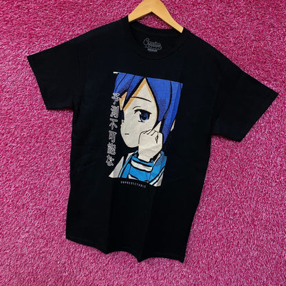 Creative Unpredictable Anime Girl Tshirt size medium