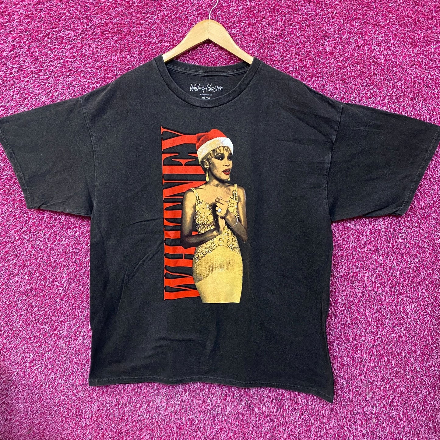 Whitney Houston One Wish For Christmas T-Shirt XL