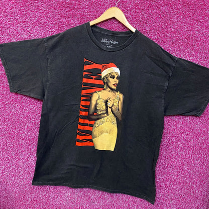 Whitney Houston One Wish For Christmas T-Shirt XL
