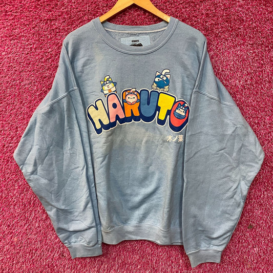 Nyaturo Kawaii Oversize Naruto Anime Crewneck Sweater XL