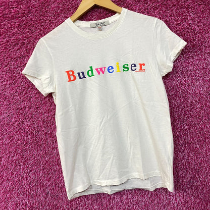 Junk Food Rainbow Budweiser King of Beers T-Shirt XXS