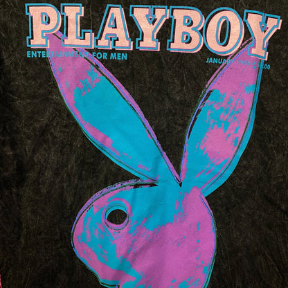 Playboy January 1986 Pop Art Cover Graphic T-Shirt Medium