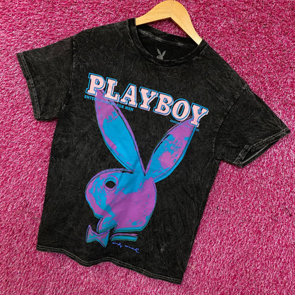 Playboy January 1986 Pop Art Cover Graphic T-Shirt Medium