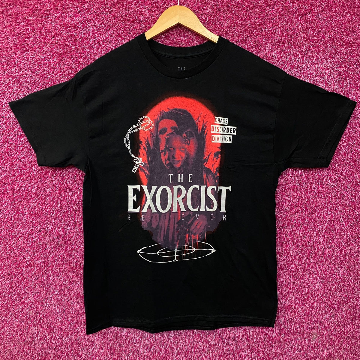 The Exorcist: Believer "Chaos Disorder Division" Graphic T-Shirt Large