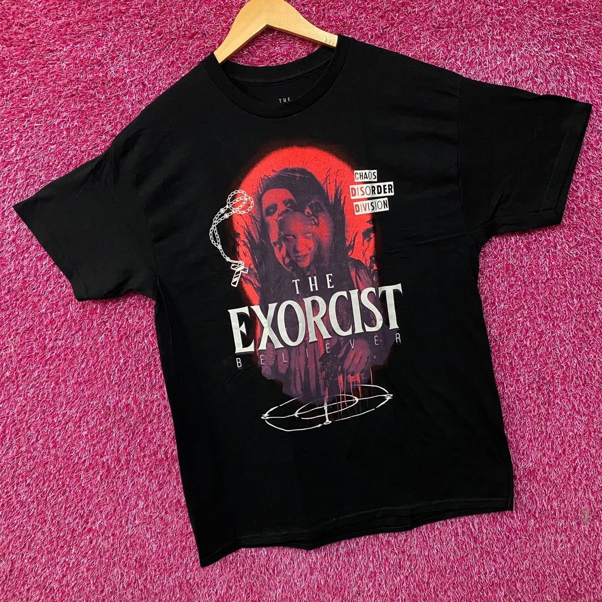 The Exorcist: Believer "Chaos Disorder Division" Graphic T-Shirt Large
