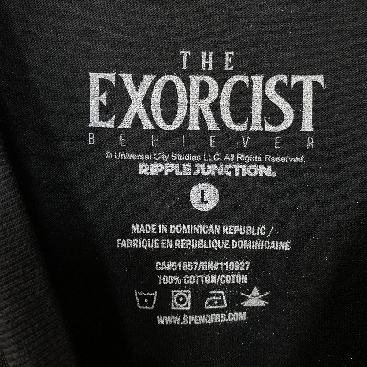 The Exorcist: Believer "Chaos Disorder Division" Graphic T-Shirt Large