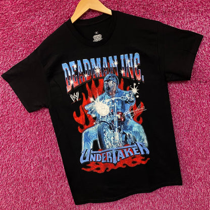 WWE The Undertaker "Deadman Inc." Graphic T-shirt Medium