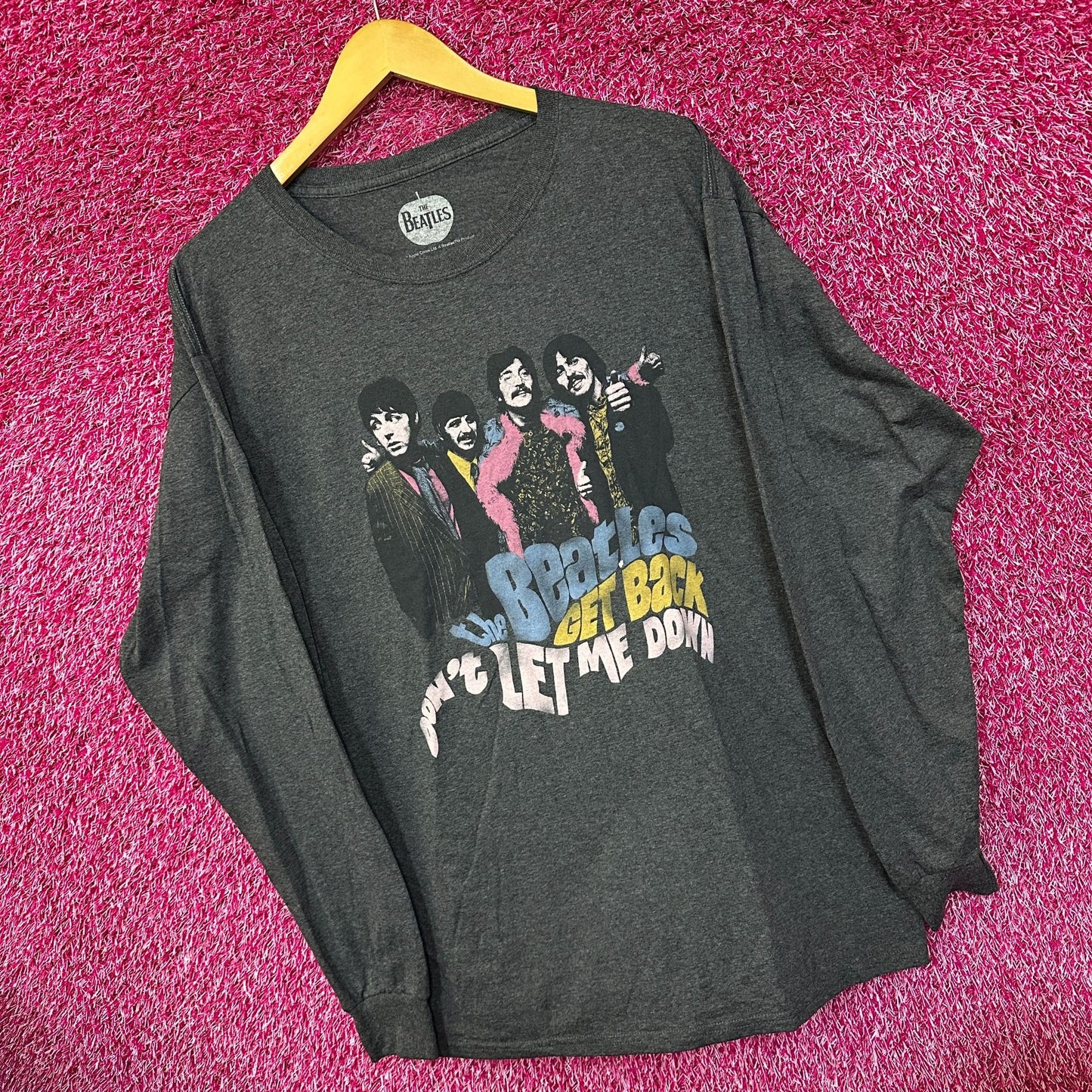 The Beatles Get Back Long Sleeve Tshirt size Large