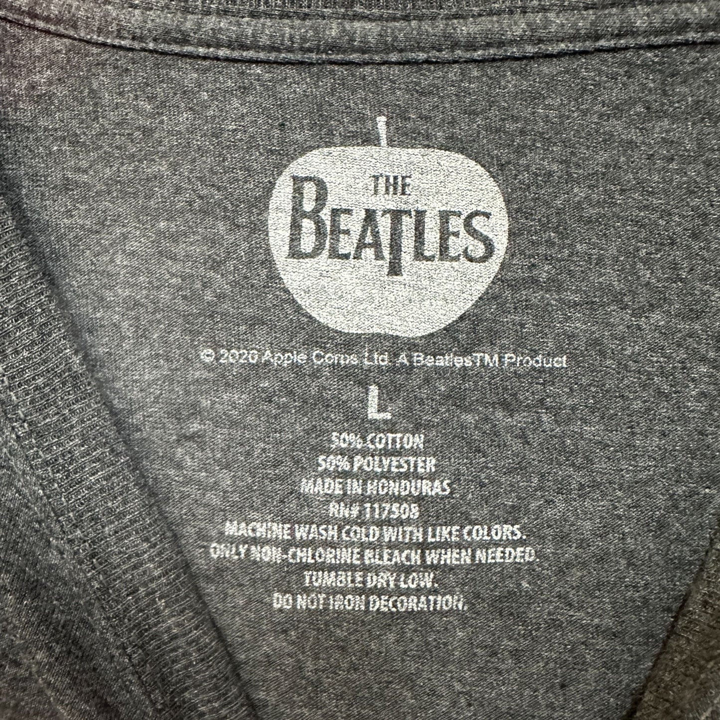 The Beatles Get Back Long Sleeve Tshirt size Large