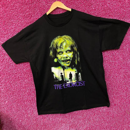The Exorcist Possessed Regan Horror Movie Poster T-Shirt XL