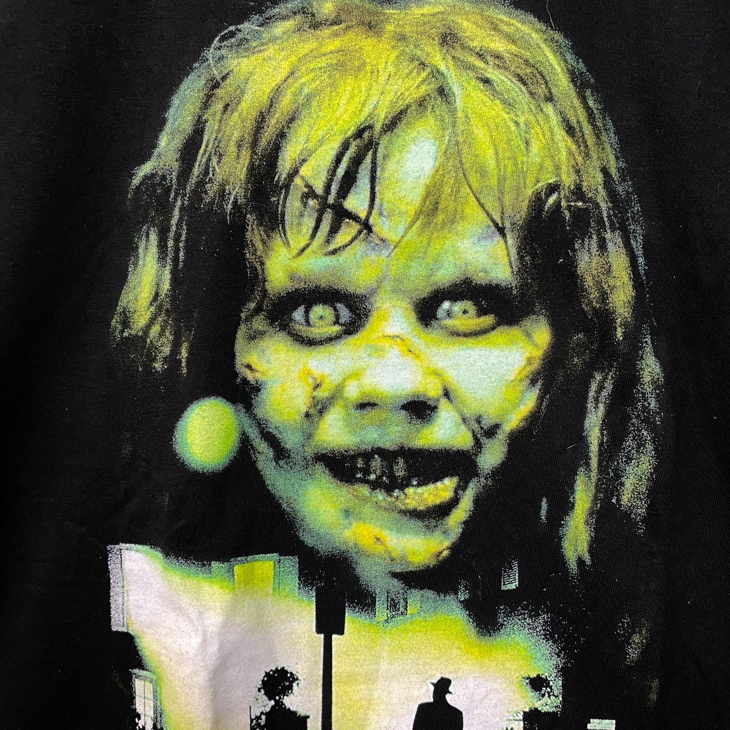 The Exorcist Possessed Regan Horror Movie Poster T-Shirt XL