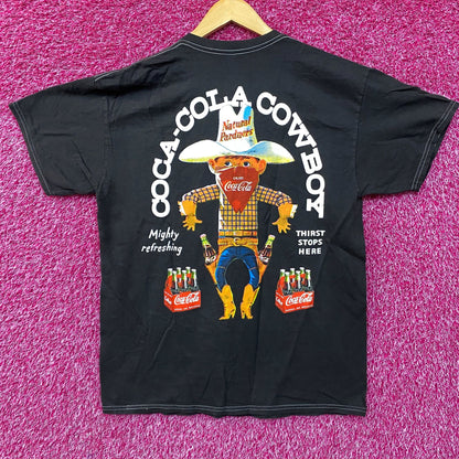 Coca- Cola Drink Promo Vintage-Style T-Shirt size large
