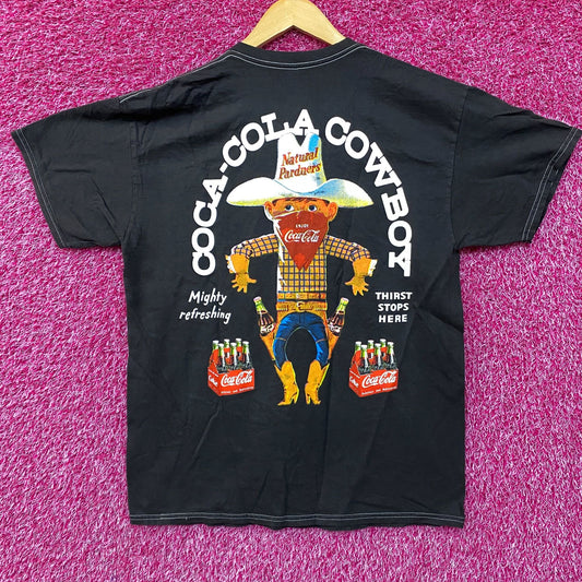 Coca- Cola Drink Promo Vintage-Style T-Shirt size large