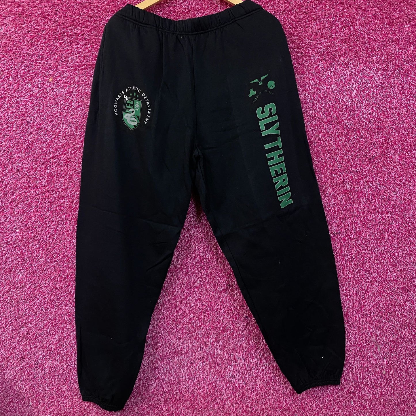 Harry Potter Slytherin Hogwarts Athletic Department Jogger Sweatpants XL