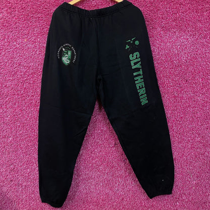 Harry Potter Slytherin Hogwarts Athletic Department Jogger Sweatpants XL