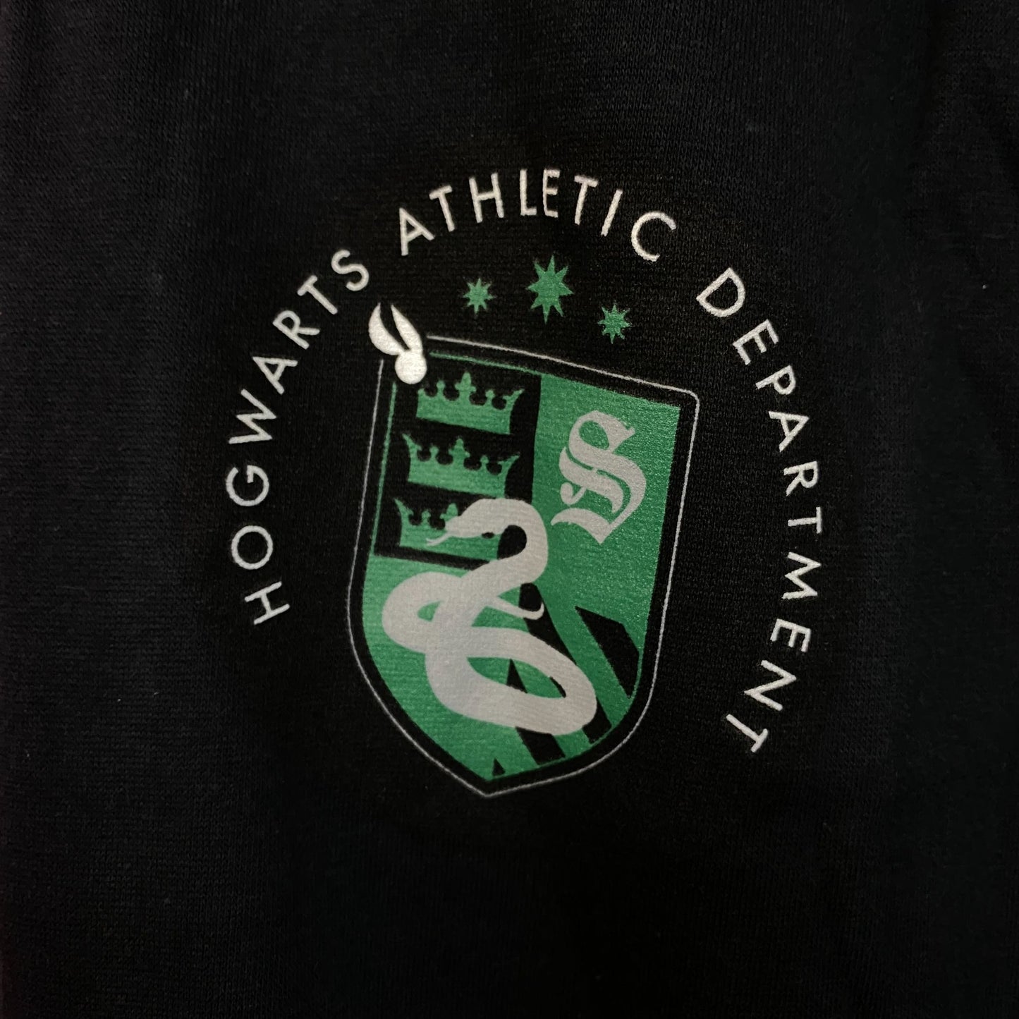 Harry Potter Slytherin Hogwarts Athletic Department Jogger Sweatpants XL